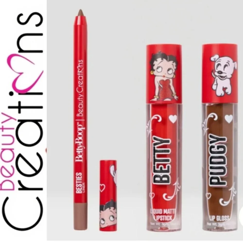 Beauty‎ Creations X  Betty Boop Besitos Lip Trio